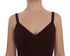 Dolce & Gabbana Bordeaux Stretch Full Length Sheath Dress